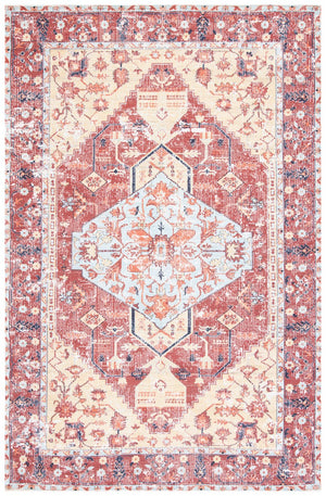 Safavieh Saffron 350 Hand Loomed 80% Polyester and 20% Cotton Traditional Rug SFN350P-4