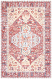 Safavieh Saffron 350 Hand Loomed 80% Polyester and 20% Cotton Traditional Rug SFN350P-4