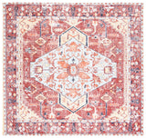 Safavieh Saffron 350 Hand Loomed 80% Polyester and 20% Cotton Traditional Rug SFN350P-4