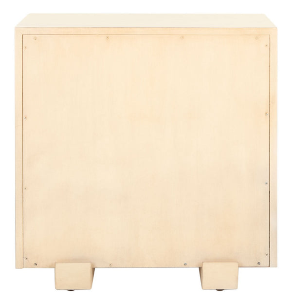 Rosario Woven Wood Nightstand Natural Wood SFV1303A