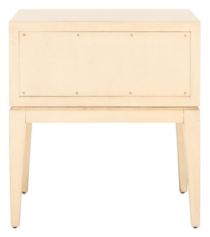 Armand Woven Wood Nightstand Natural Wood SFV1304A