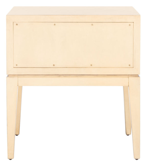 Armand Woven Wood Nightstand Natural Wood SFV1304A