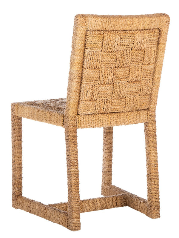 Jermaine Woven Dining Chair Natural Wood SFV1308A-SET2