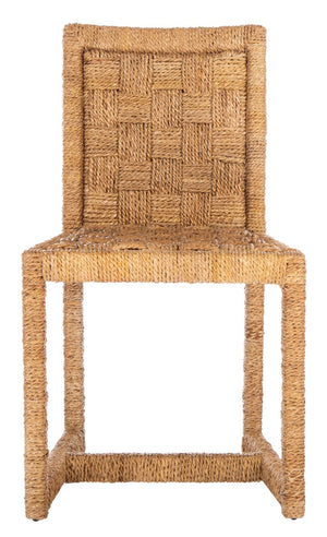 Jermaine Woven Dining Chair Natural Wood SFV1308A-SET2