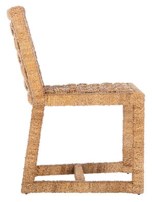 Jermaine Woven Dining Chair Natural Wood SFV1308A-SET2