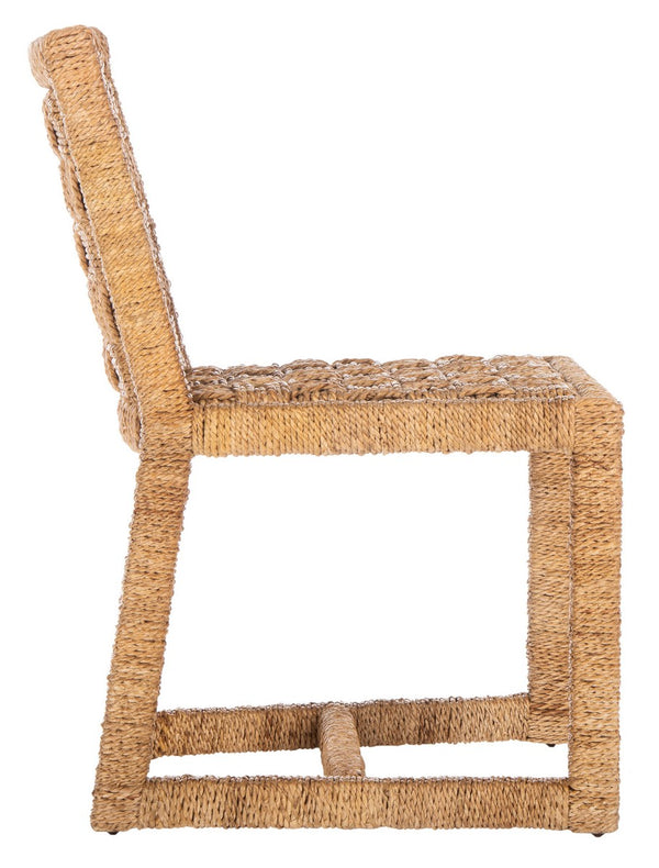 Jermaine Woven Dining Chair Natural Wood SFV1308A-SET2