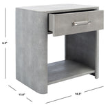 Safavieh Sawyer Faux Shagreen Nightstand SFV1525A