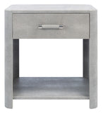 Safavieh Sawyer Faux Shagreen Nightstand SFV1525A