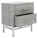 Safavieh Ranger Faux Shagreen Nightstand SFV1526A