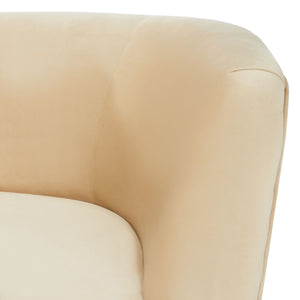 Safavieh Evangeline Velvet Parisian Sofa SFV2101F