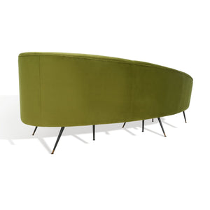 Safavieh Evangeline Velvet Parisian Sofa SFV2101G