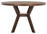 Safavieh Luis Round Wood Dining Table SFV2106D-2BX