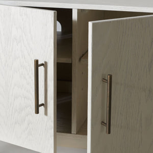 Safavieh Doderick Mid-Century Media Stand SFV2114A White Wash