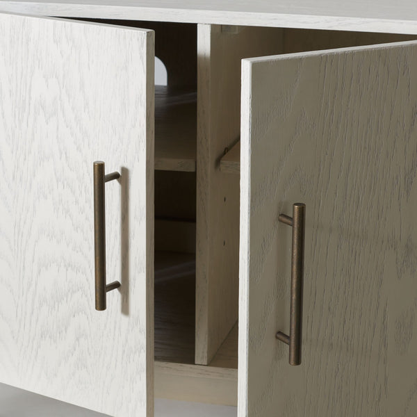 Safavieh Doderick Mid-Century Media Stand SFV2114A White Wash