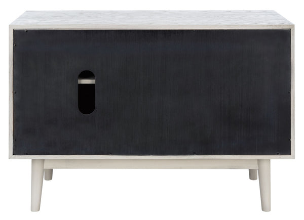 Safavieh Elissa Mid-Century Small Media Stand SFV2116A White Wash