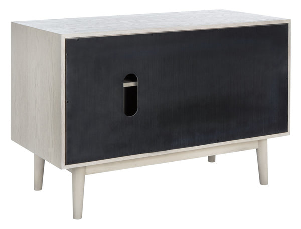 Safavieh Elissa Mid-Century Small Media Stand SFV2116A White Wash