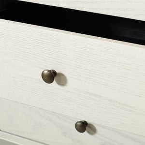 Safavieh Elissa Mid-Century Small Media Stand SFV2116A White Wash