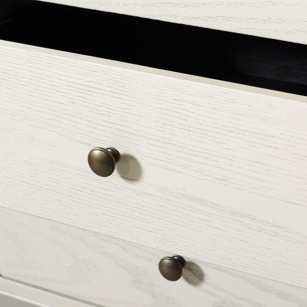 Safavieh Elissa Mid-Century Small Media Stand SFV2116A White Wash