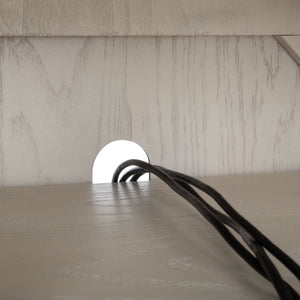 Safavieh Elissa Mid-Century Small Media Stand SFV2116A White Wash