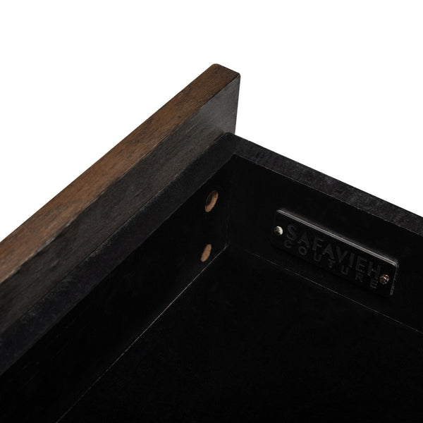 Safavieh Elissa Mid-Century Small Media Stand SFV2116C Medium Oak