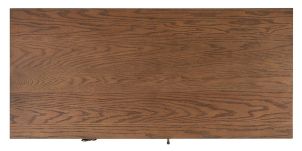 Safavieh Elissa Mid-Century Small Media Stand SFV2116C Medium Oak