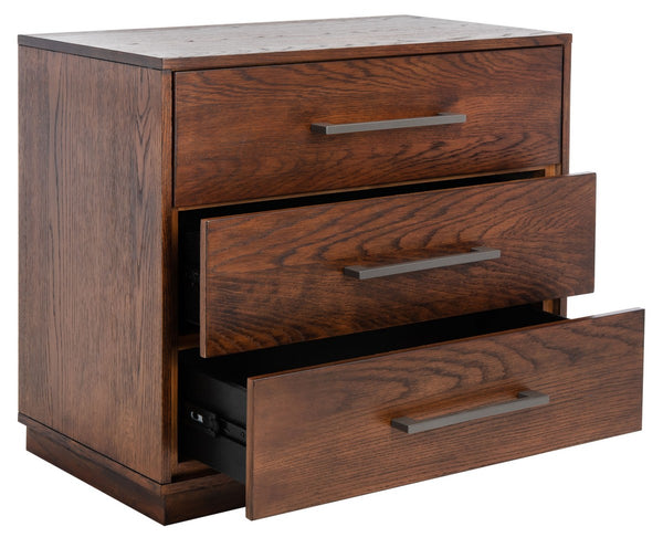Safavieh Mallory 3 Drawer Nightstand SFV2119A