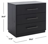 Mallory 3 Drawer Chest