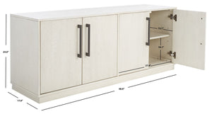 Safavieh Mallory 4 Door Media Stand SFV2120B