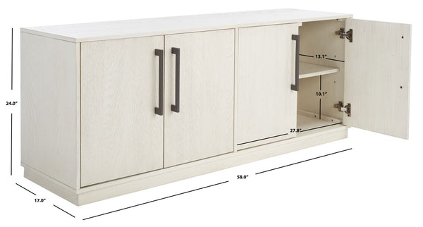 Safavieh Mallory 4 Door Media Stand SFV2120B