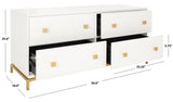 Safavieh Claudette 4 Drawer Dresser SFV2123A