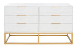 Safavieh Emelia 6 Drawer Dresser SFV2124A