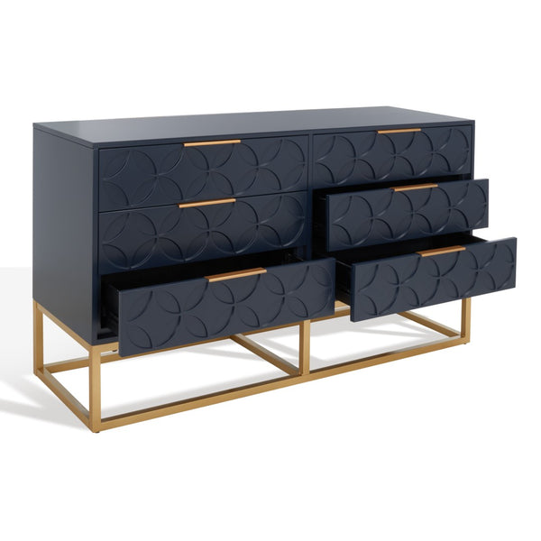Safavieh Emelia 6 Drawer Dresser SFV2124C