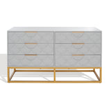 Emelia 6 Drawer Dresser