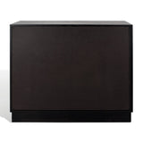 Safavieh Deirdra 3 Drawer Wood Chest Black Wood SFV2138B