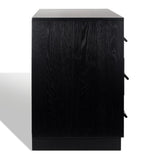 Safavieh Deirdra 3 Drawer Wood Chest Black Wood SFV2138B