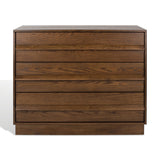 Safavieh Deirdra 3 Drawer Wood Chest Medium Oak Wood SFV2138C