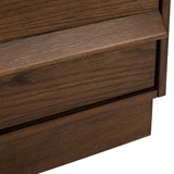 Safavieh Deirdra 3 Drawer Wood Chest Medium Oak Wood SFV2138C