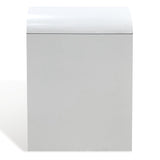 Safavieh Liabella 1 Drawer Curved Nightstand White SFV2145A