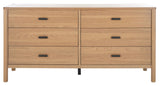 Safavieh Jaylessa Wood Dresser Natural Wood / Metal  SFV2149A