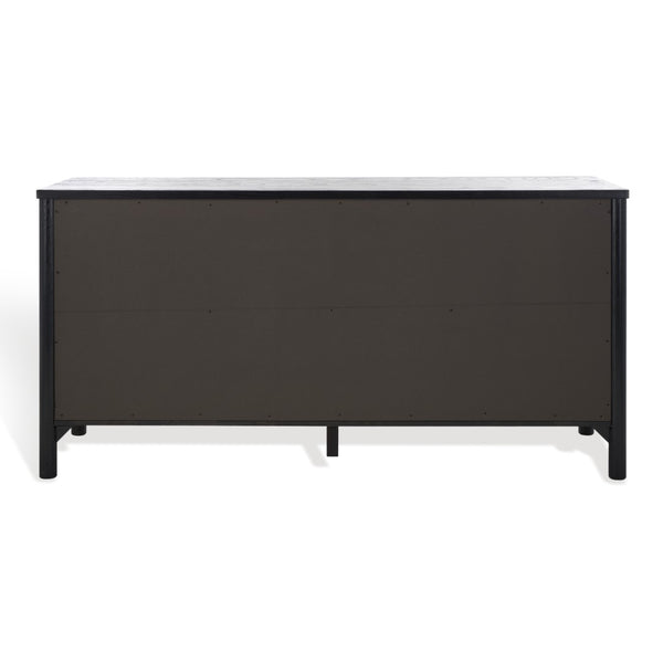 Safavieh Jaylessa Wood Dresser Black Wood / Metal  SFV2149B