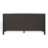 Safavieh Jaylessa Wood Dresser Black Wood / Metal  SFV2149B