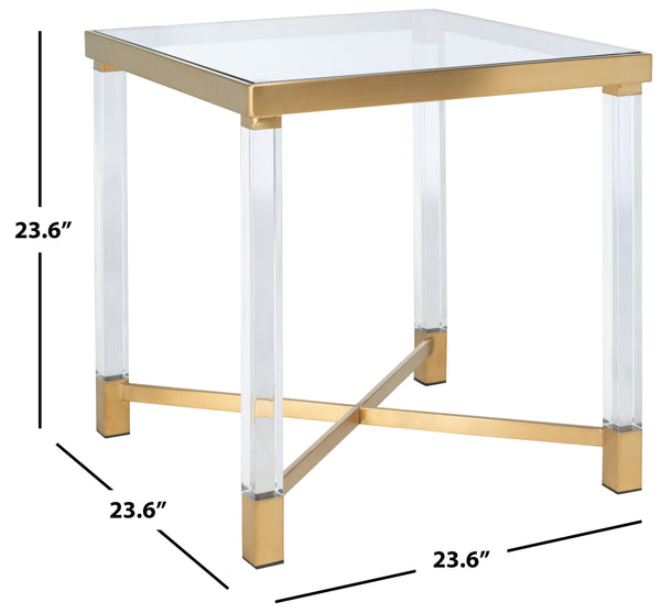 Shawna Acrylic End Table