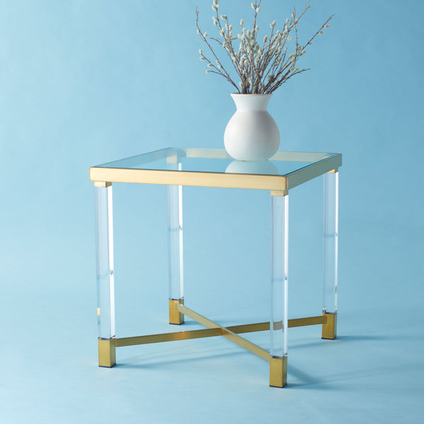 Shawna Acrylic End Table