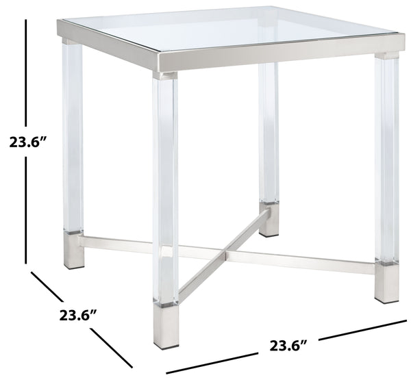 Shawna Acrylic End Table