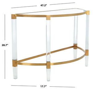 Anabelle Acrylic Console Table