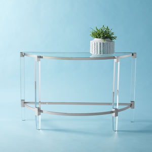 Anabelle Acrylic Console Table