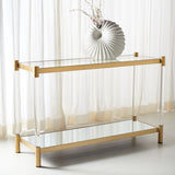 Shayla Acrylic Console Table