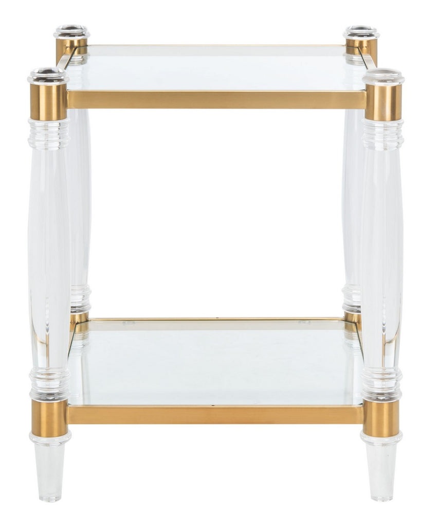Isabelle Acrylic Accent Table