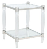 Isabelle Acrylic Accent Table