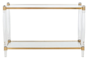 Isabelle Acrylic Console Table